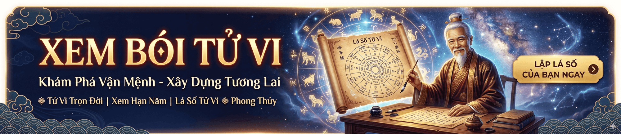 Tử Vi 2026 - Luận Giải Vận Mệnh Chính Xác