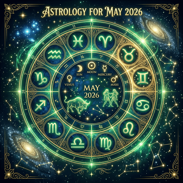 Tử Vi 12 Cung Hoàng Đạo Tháng 5/2026: Trạm Hành Trình Vật Chất, Tiền Tài Đổ Về