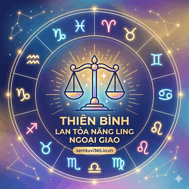 12 Cung Hoàng Đạo Ngày 19/05/2026: Thiên Bình Lan Tỏa Năng Lượng Ngoại Giao