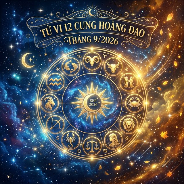Tử Vi 12 Cung Hoàng Đạo Tháng 9 Năm 2026: Nghệ Thuật Cân Bằng & Kết Nối