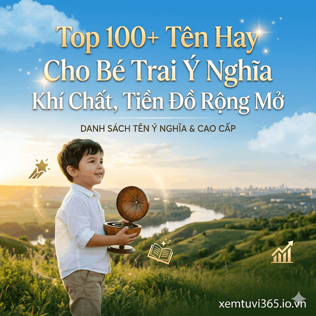Top 100+ Tên Hay Cho Bé Trai Ý Nghĩa Khí Chất, Tiền Đồ Rộng Mở