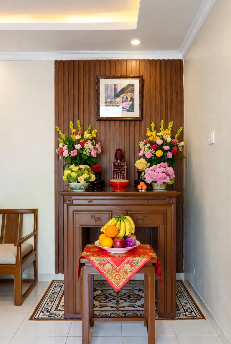 Bày Trí Bàn Thờ Gia Tiên Chuẩn Phong Thủy: Gắn Kết Tâm Linh - Khơi Nguồn Tài Lộc