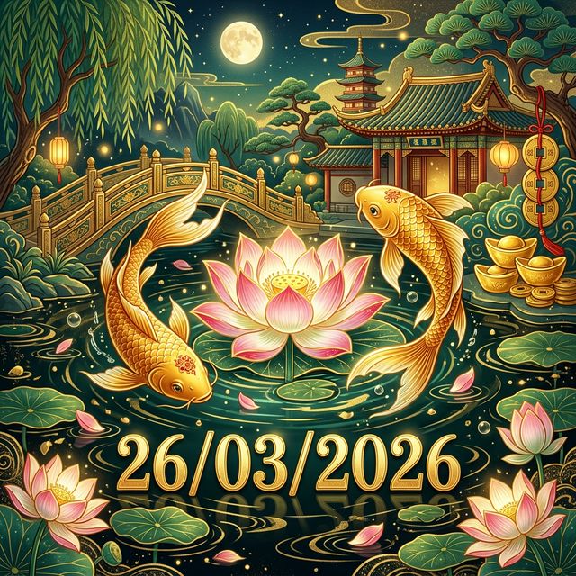 Con Số May Mắn Hôm Nay 26/03/2026 Theo Tuổi: Chiêu Tài Lộc, Hóa Sát Khí