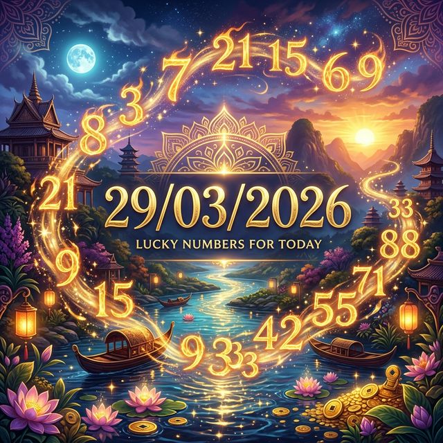 Con Số May Mắn Hôm Nay 29/03/2026 Theo Tuổi: Thanh Lọc Xui Rủi, Đón Vận Khí