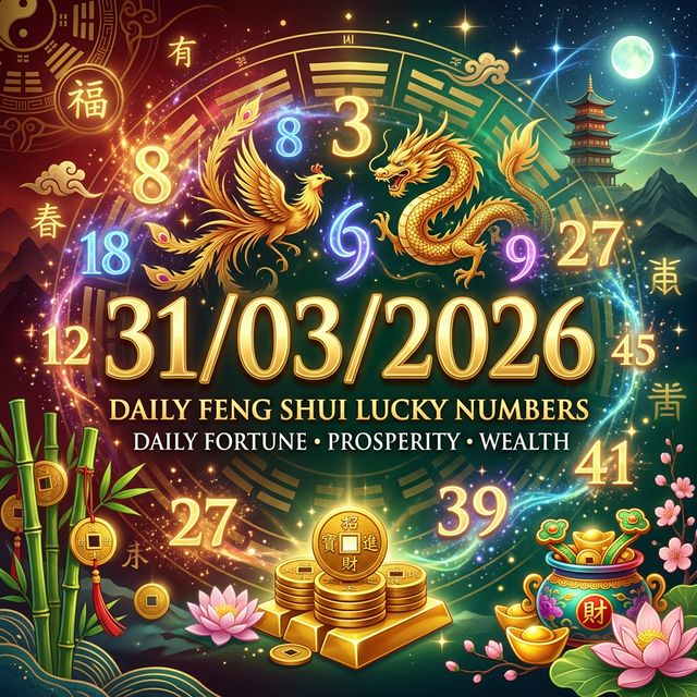 Con Số May Mắn Hôm Nay 31/03/2026 Theo Tuổi: Chốt Sổ An Toàn, Sinh Lời Vượt Bậc