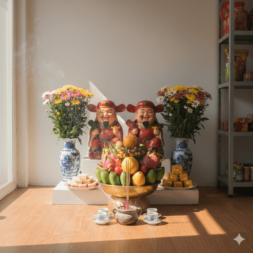 Thờ cúng Thần Tài - Thổ Địa: Bí Quyết Chiêu Tài Đón Lộc Chuẩn Phong Thủy 2026