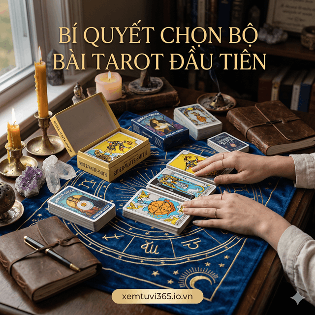 Bí Quyết Chọn Bộ Bài Tarot Đầu Tiên: Đi Tìm 'Người Bạn Tâm Giao'