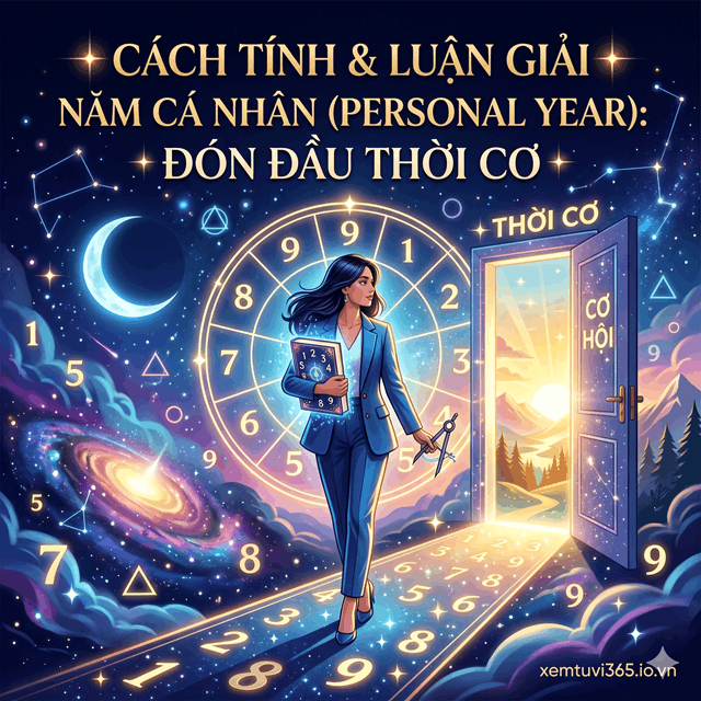 Cách Tính & Luận Giải Năm Cá Nhân (Personal Year): Đón Đầu Thời Cơ