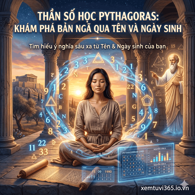 Thần Số Học Pythagoras: Khám phá bản ngã qua tên và ngày sinh