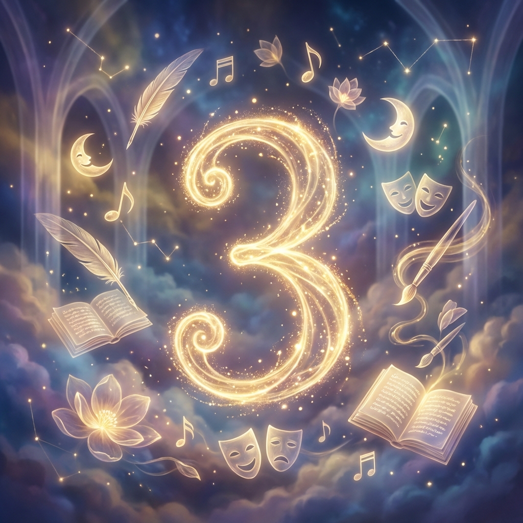 Ý Nghĩa Thần Số Học Số 3 - Người Truyền Cảm Hứng Sáng Tạo