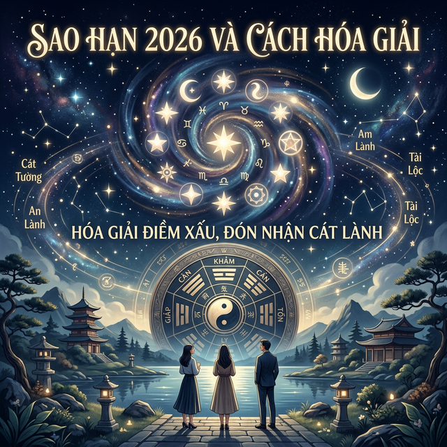 Sao hạn năm 2026 chi tiết từng tuổi và cách hóa giải