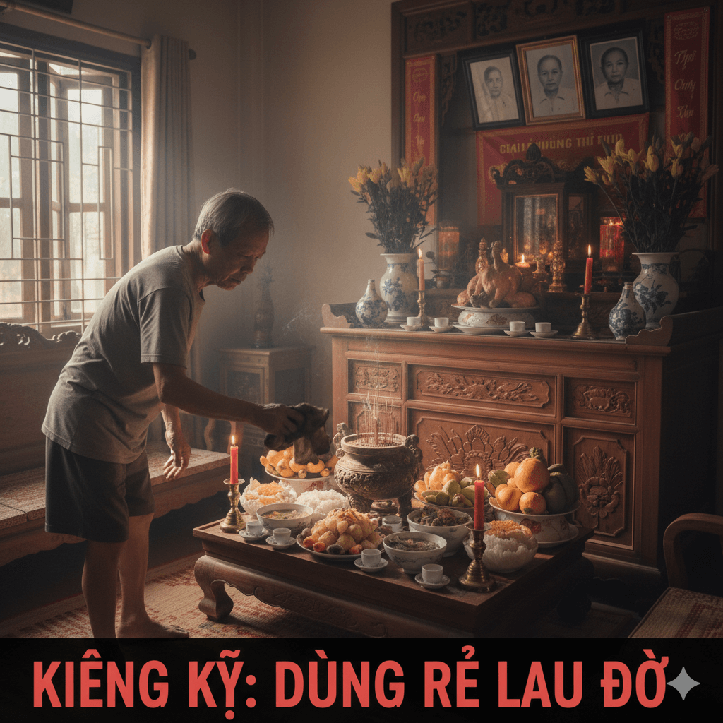 Những Kiêng Kỵ Tuyệt Đối Khi Chăm Sóc Bàn Thờ Gia Tiên