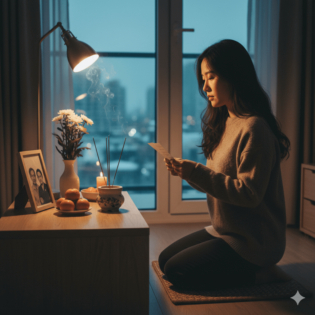 Ý Nghĩa Và Cách Lập Bàn Thờ Vọng Cho Người Xa Quê