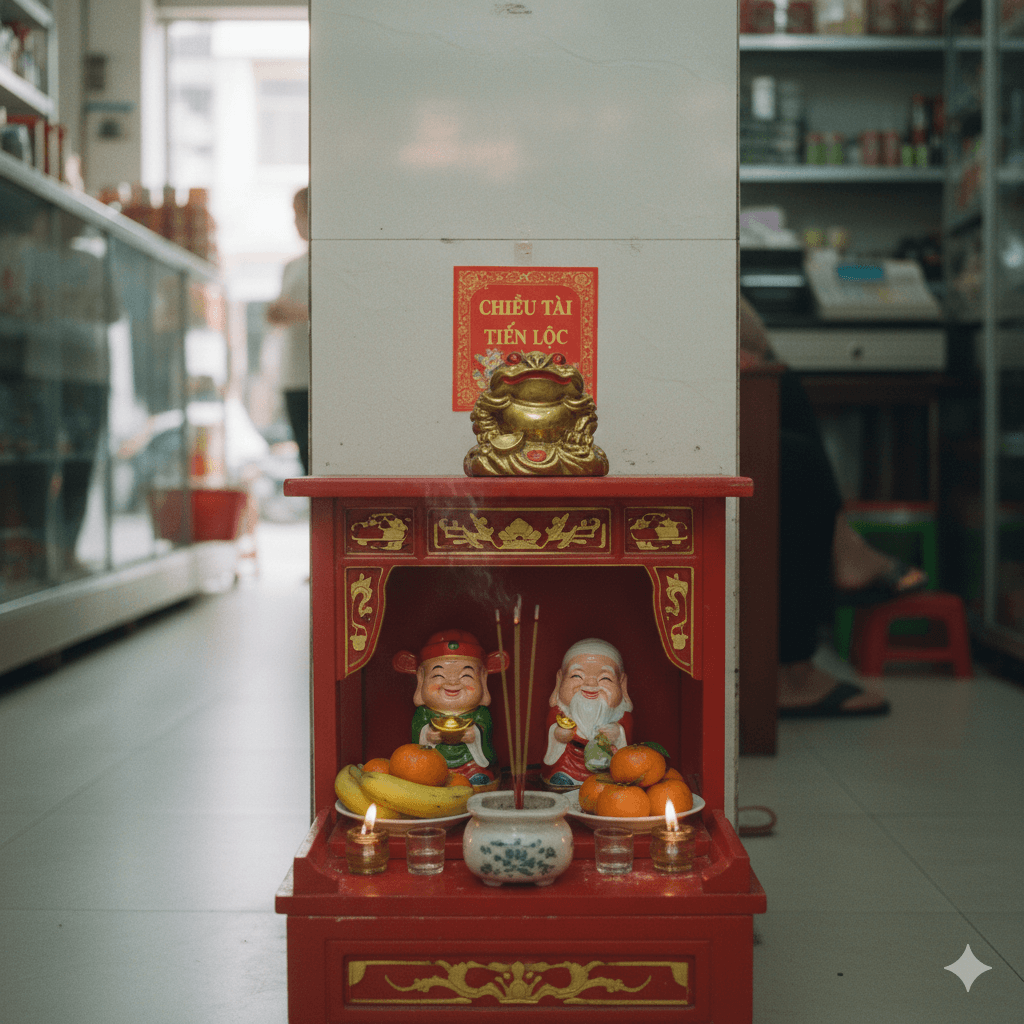 Thờ Cúng Thần Tài Thổ Địa: Cách Đặt Bàn Thờ Phát Tài