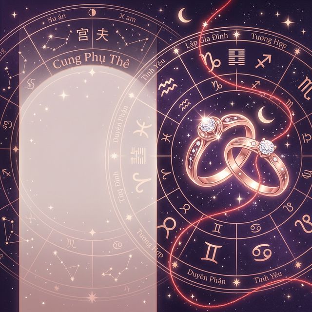 Giải Mã Cung Phu Thê: Cách Xem Tử Vi Tình Duyên & Thời Điểm Kết Hôn