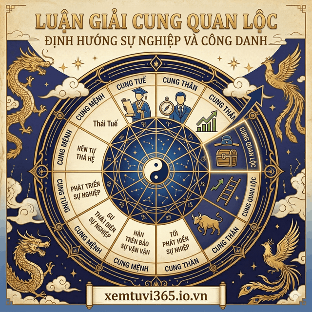 Luận Giải Cung Quan Lộc: Định Hướng Sự Nghiệp Và Công Danh Trên Lá Số Tử Vi