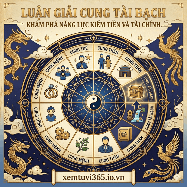 Luận Giải Cung Tài Bạch: Khám Phá Năng Lực Kiếm Tiền Và Tài Chính