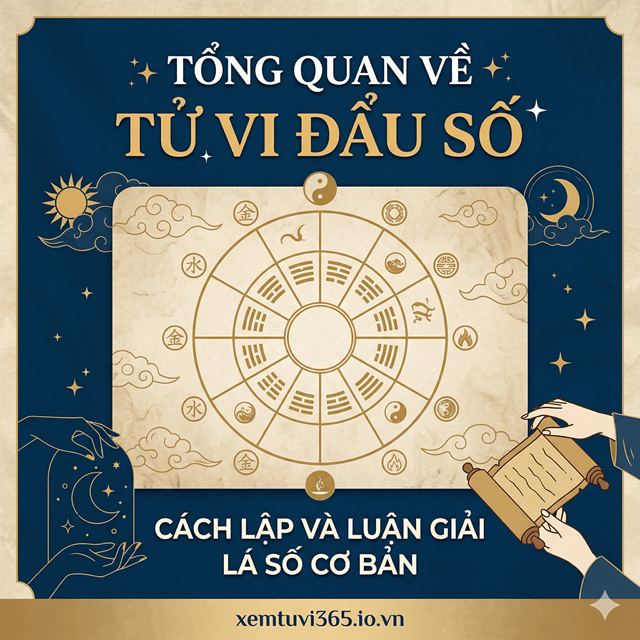 Tổng quan về Tử Vi Đẩu Số: Cách lập và luận giải lá số cơ bản