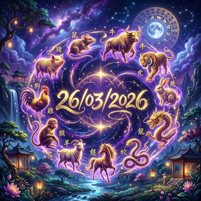Tử Vi Ngày 26/03/2026 Cho 12 Con Giáp: Cục Diện Xoay Chuyển, Ai Lùi Ai Tiến?