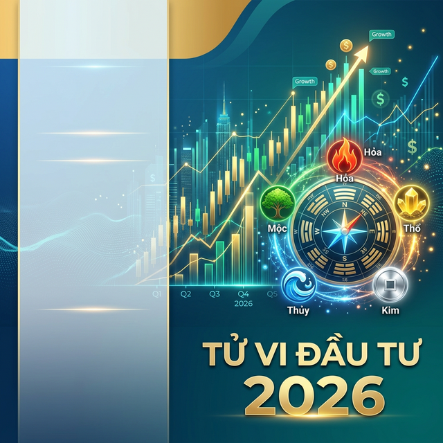Tử Vi Đầu Tư 2026: Có Nên Xuống Tiền Mạnh Hay Nên Giữ Tiền An Toàn?