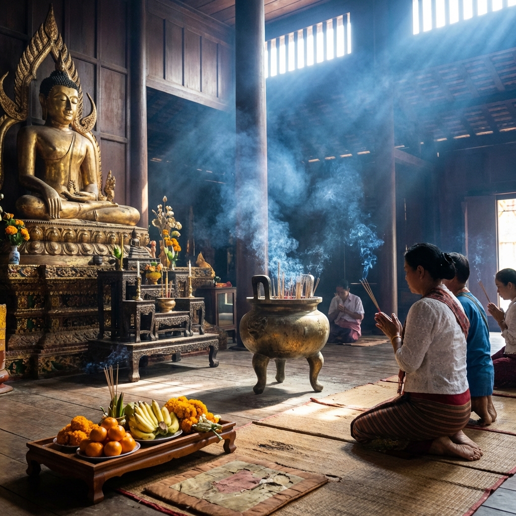 Văn Khấn Đi Chùa Cầu An, Cầu Tài Lộc