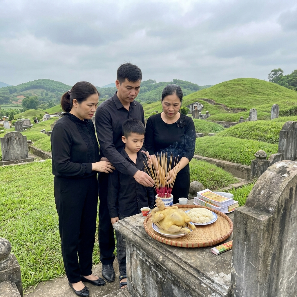 Văn Khấn Tảo Mộ (Lễ Chạp) & Tết Thanh Minh