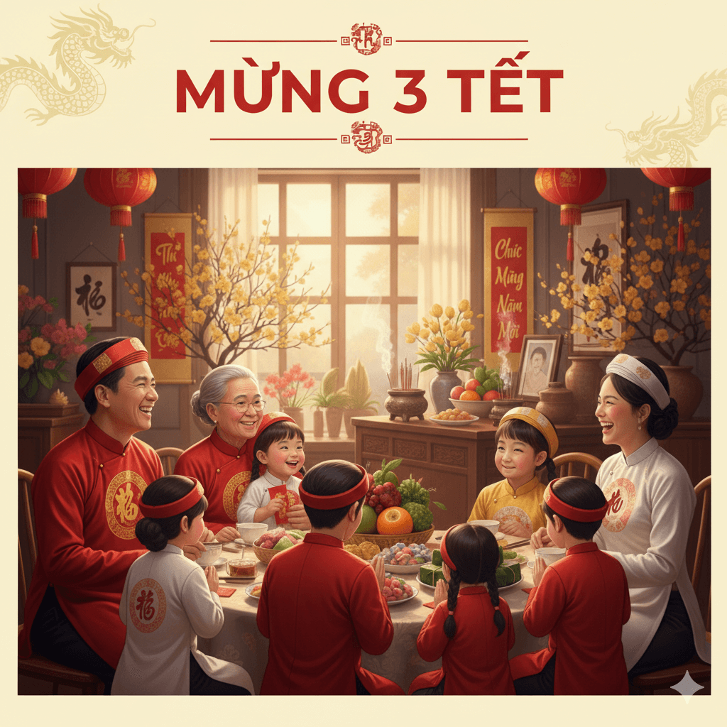 Mùng 3 Tết 2026: Ngày Tốt Để Xuất Hành Cầu Tài Lộc Và Bình An